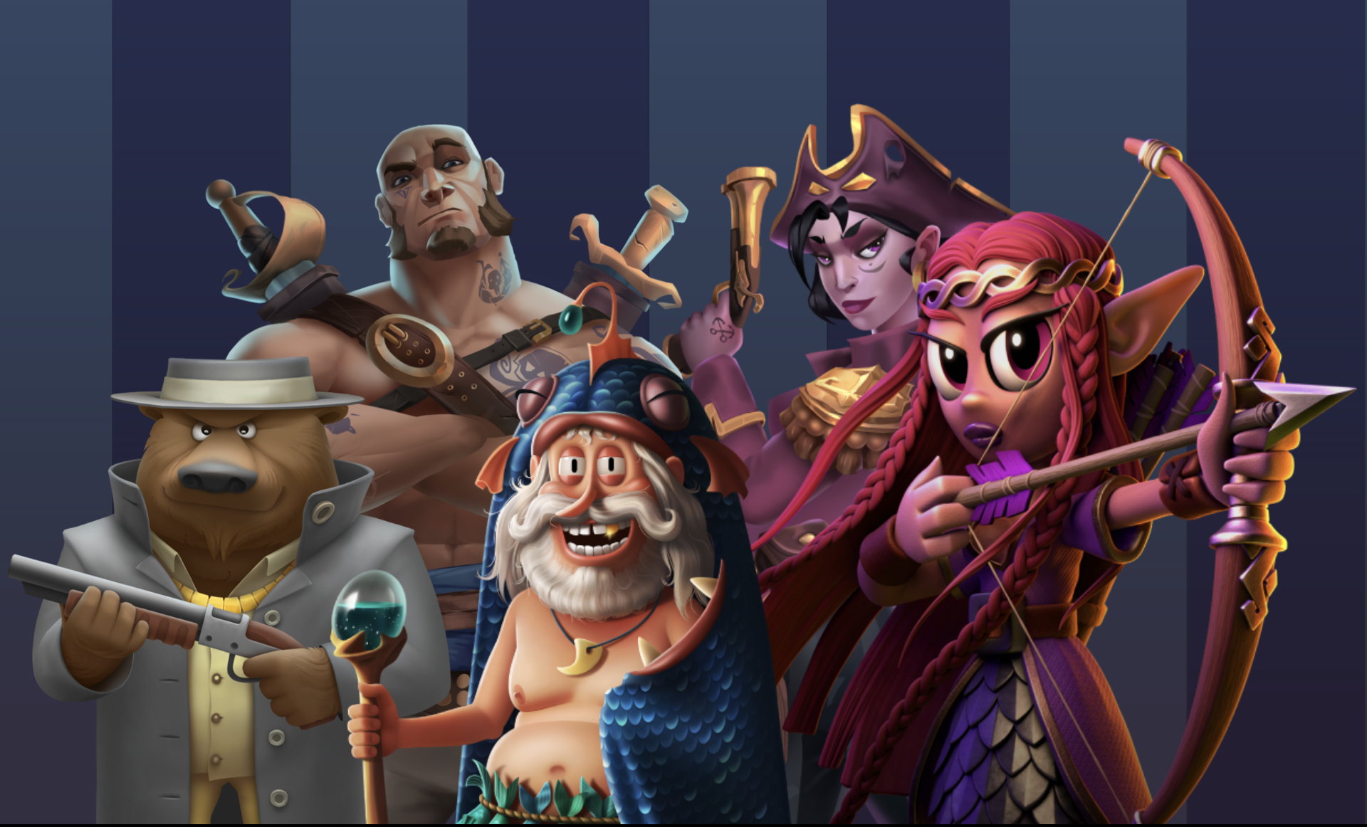 Peter & Sons Game Characters